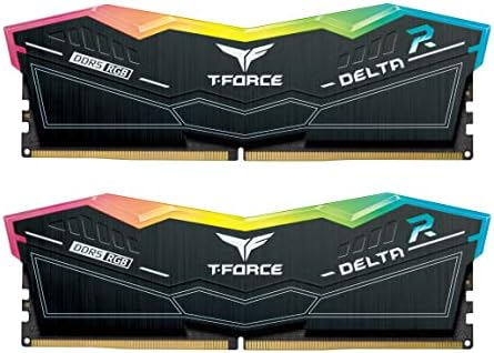 RAM DDR5 T-FORCE DELTA 16GB 6000 MHZ ARGB BLACK